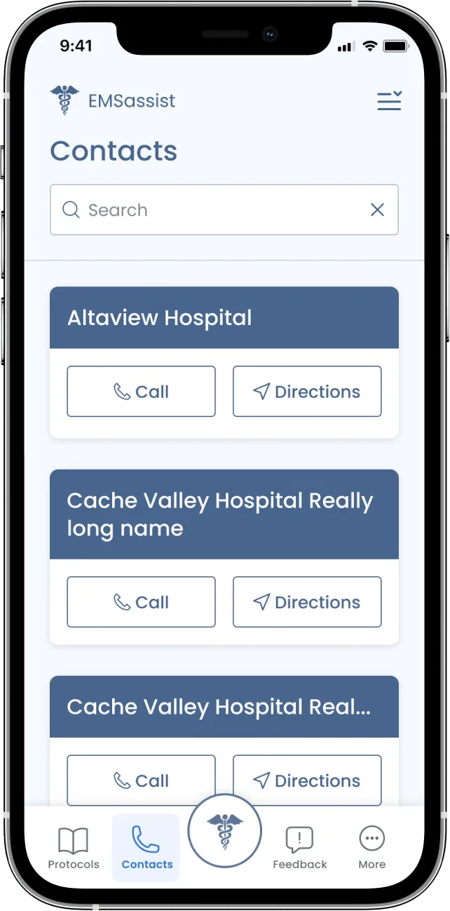 Hospital Locator & Navigation